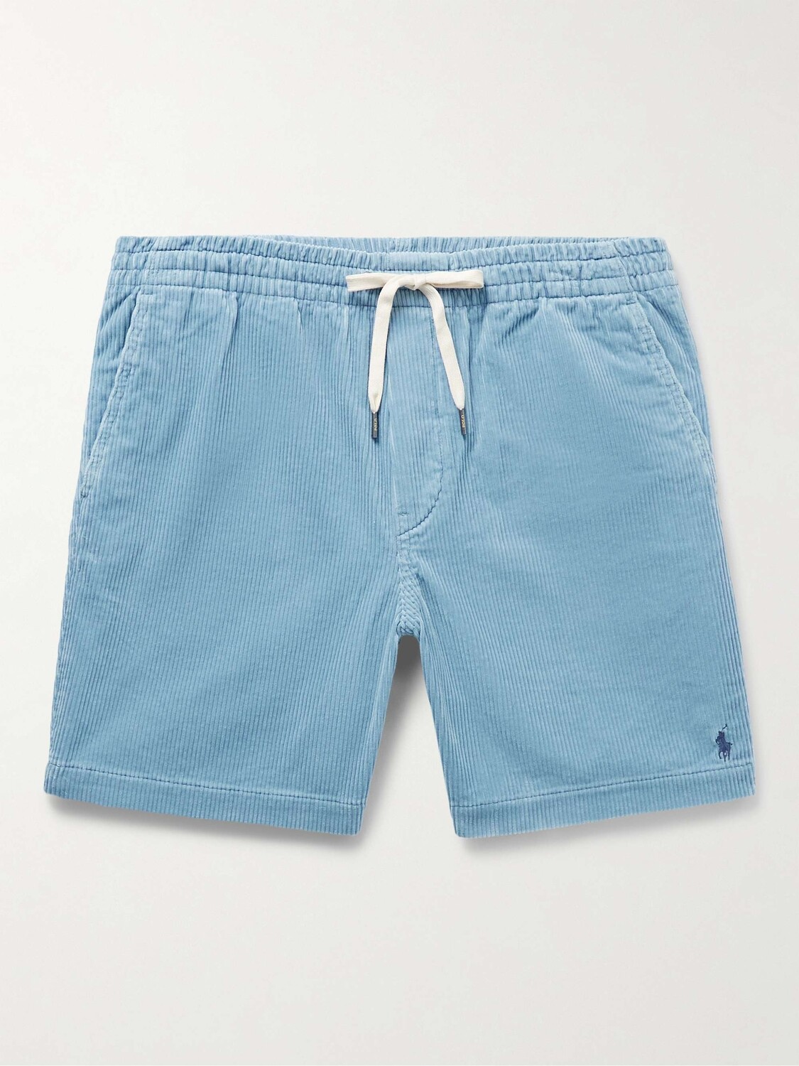 

Прямые шорты Prepster из хлопка и вельвета с кулиской POLO RALPH LAUREN, синий