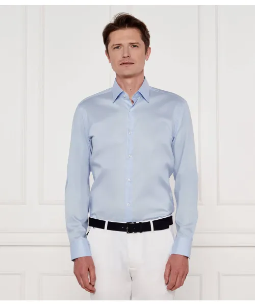 

Рубашка h-hank-kent-c3-214 Slim fit Boss, синий