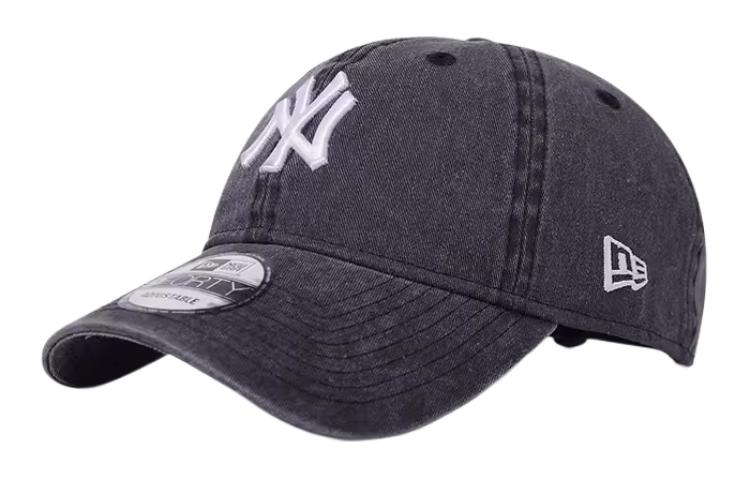 

New Era Хлопковая бейсболка с логотипом черная, Black