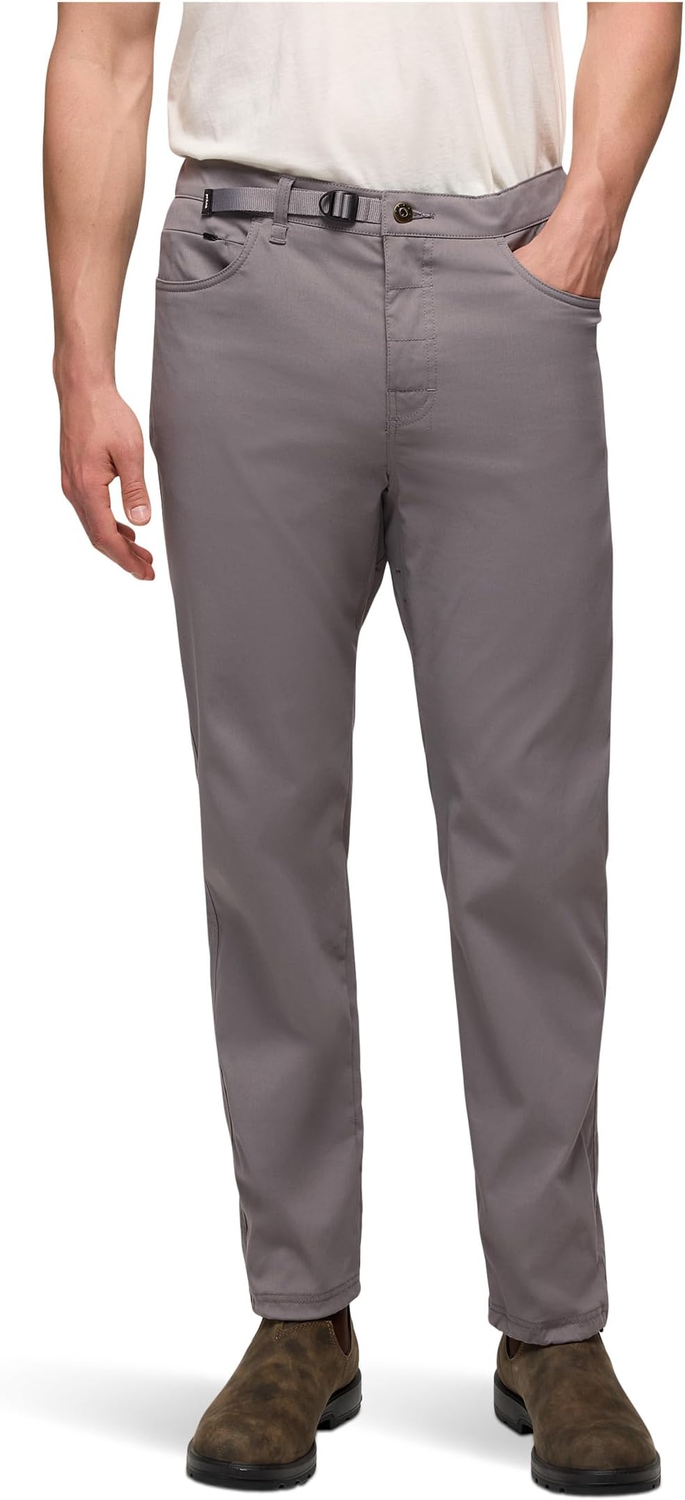 

Мужские эластичные брюки Zion Top-Out Prana, Pewter