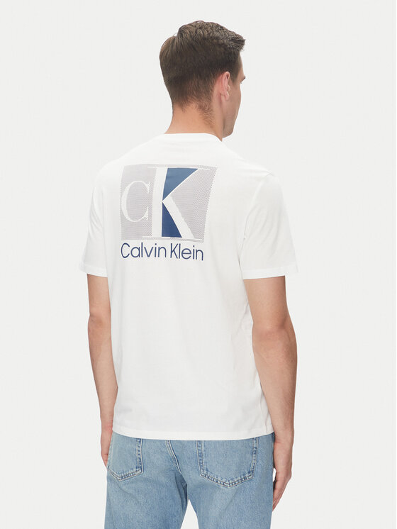 Футболка обычного кроя LV04RC853G Calvin Klein, белый — фото 3