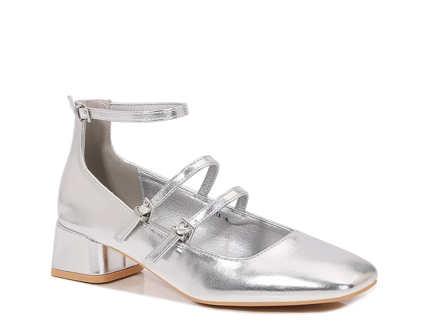 

Туфли Berta Mary Jane Pump Berness, серебряный/металлик
