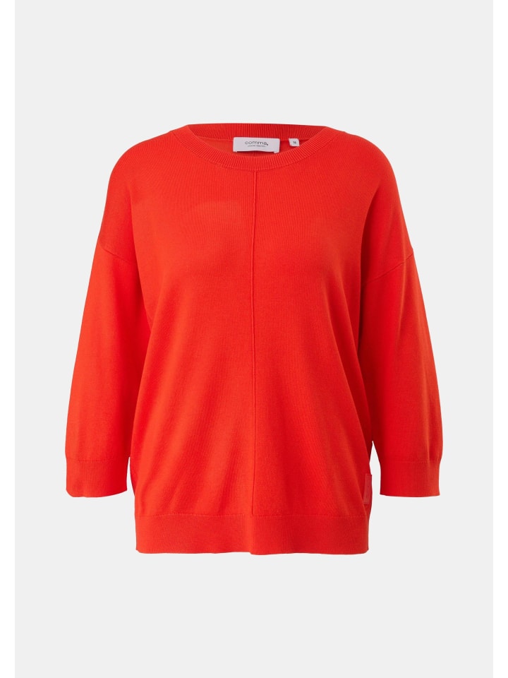 

Вязаный свитер в цвете 2509_hellorange comma