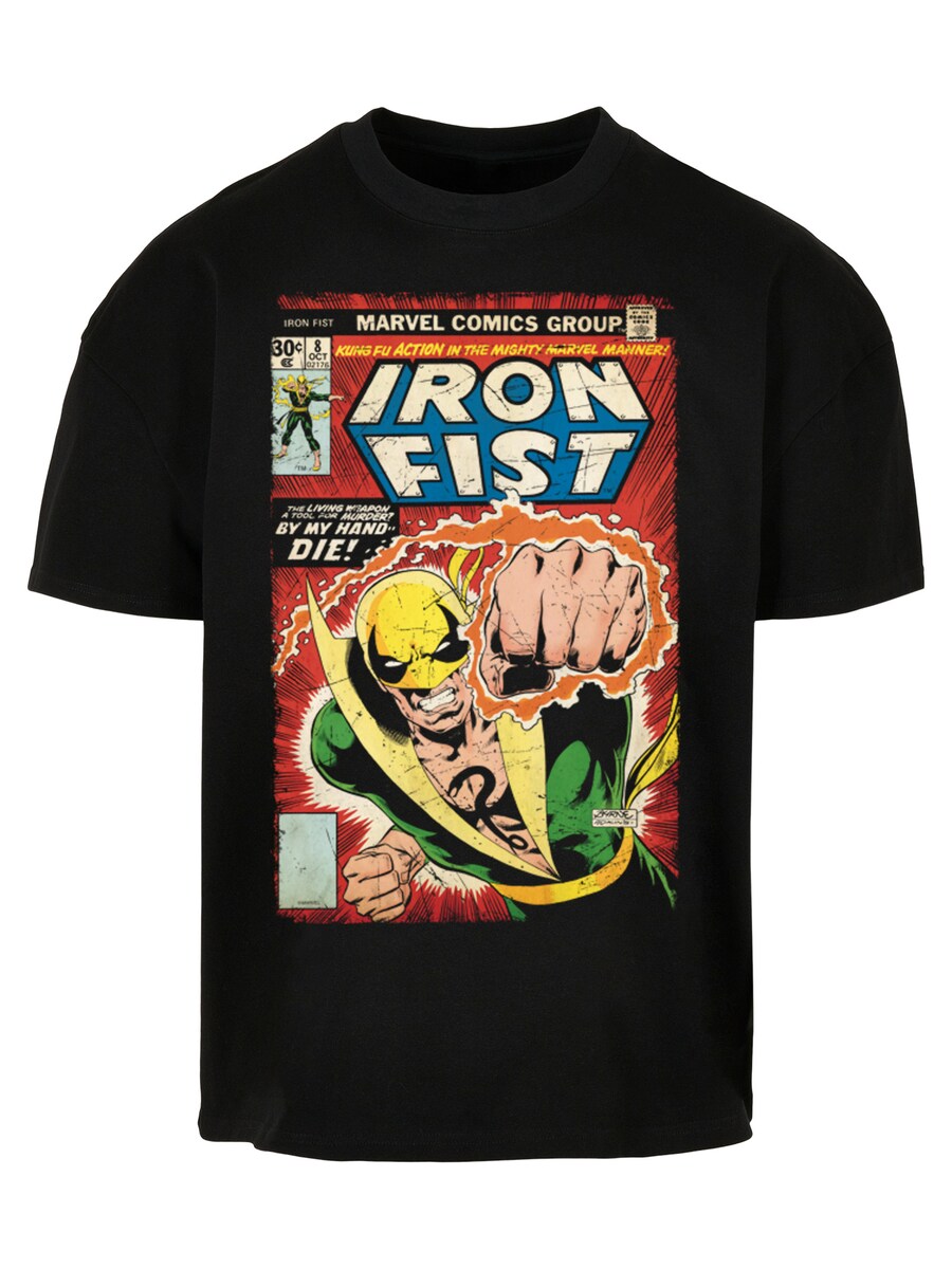 

Рубашка F4NT4STIC Marvel Iron Fist Cover, черный