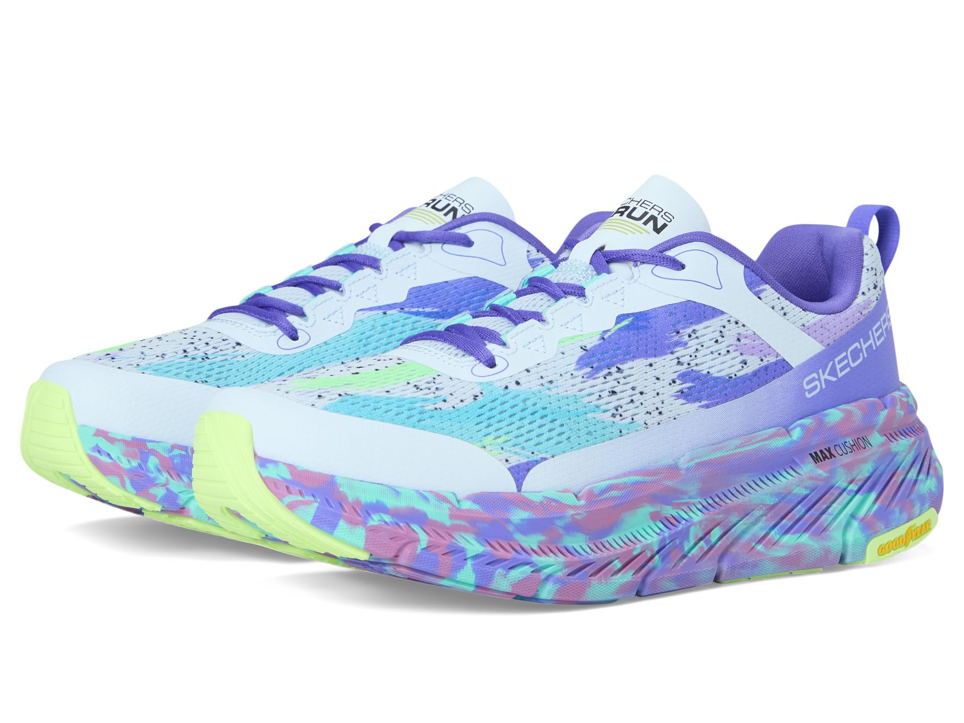 Кроссовки SKECHERS Max Cushioning Premier 2.0 Unhinged, Purple/Multi