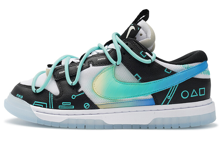 

Кроссовки Nike Dunk Skateboard Shoes Men Low-Top Black Blue