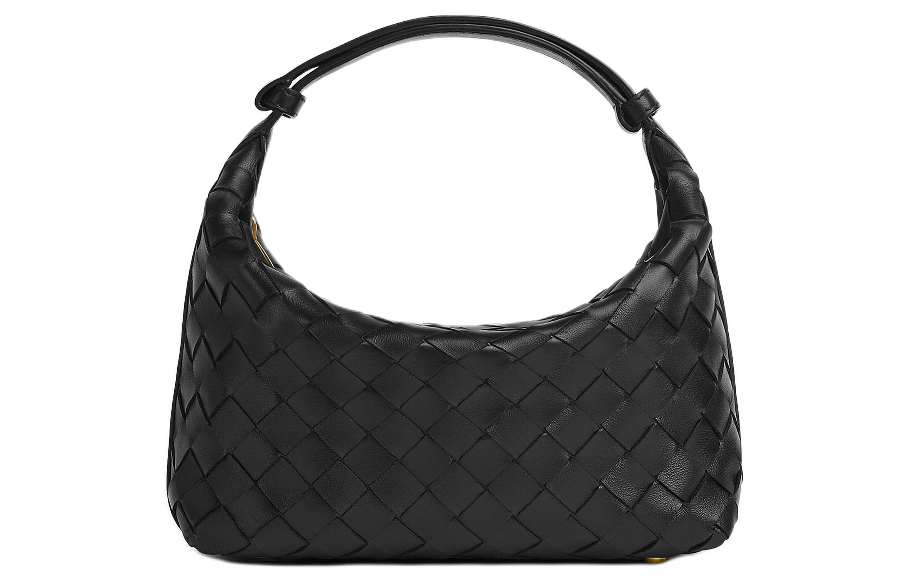 

Bottega Veneta Сумка через плечо из коровьей кожи, женская, черная