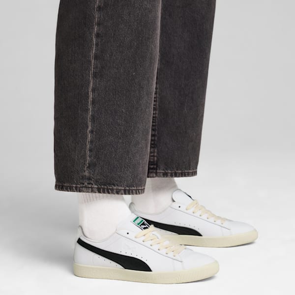 Кроссовки Clyde Leather Puma, белый — фото 2