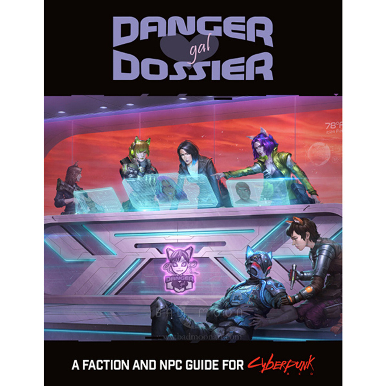 

Ролевая игра Cyberpunk Red RPG: Danger Girl Dossier