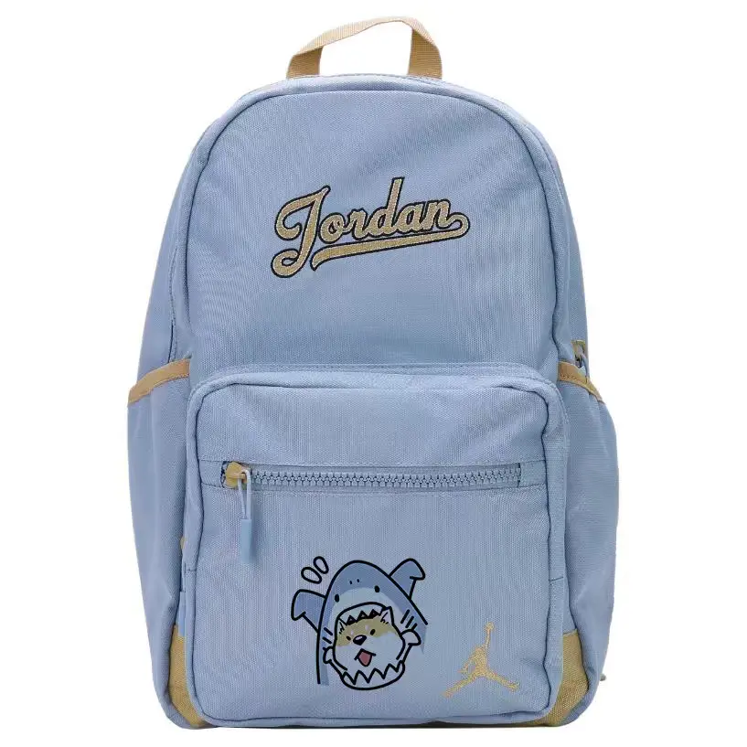 

Jordan Полиэстеровый рюкзак Unisex Blue, Shark