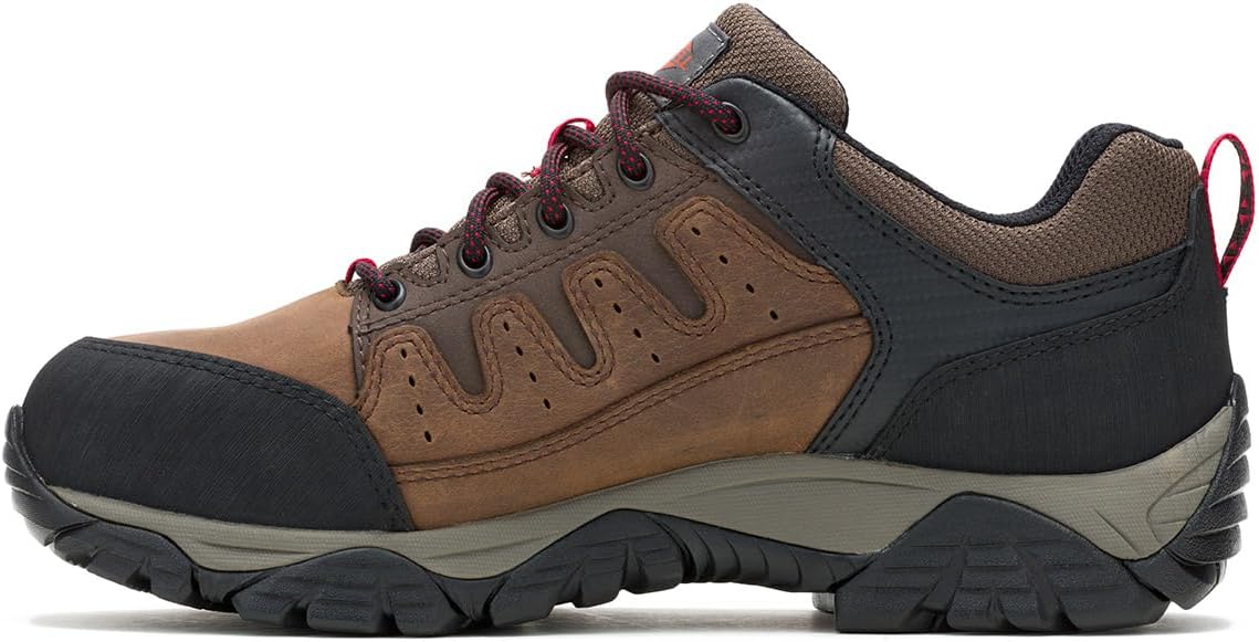 Мужские ботинки Merrell Windoc с водонепроницаемой стальной ноской, низкие, Rye — фото 3
