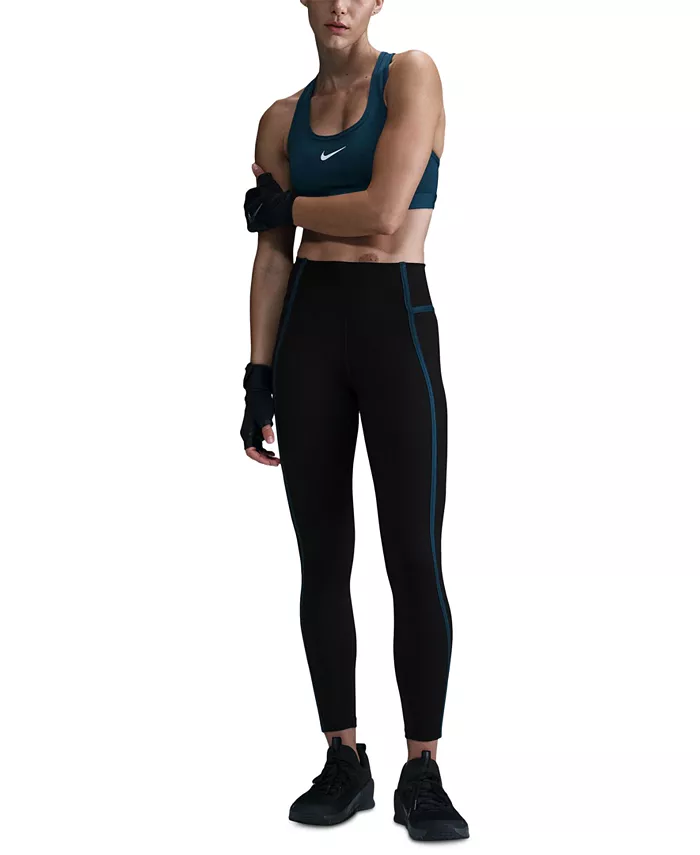 

Женские высокие леггинсы 7/8 One High-Waisted Nike, черный