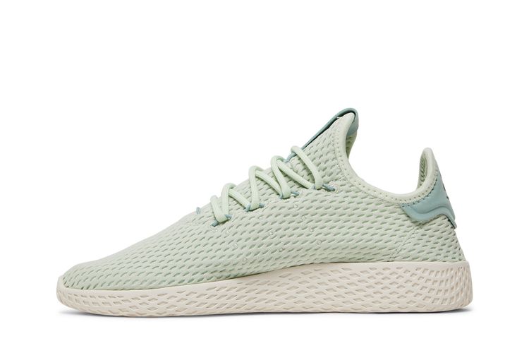 Кроссовки Pharrell Williams x Tennis Hu J 'Linen Green', зеленый — фото 3