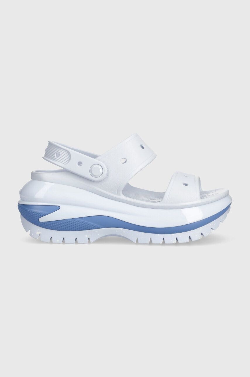 Шлепанцы Crocs Classic Mega Crush Sandal, синий