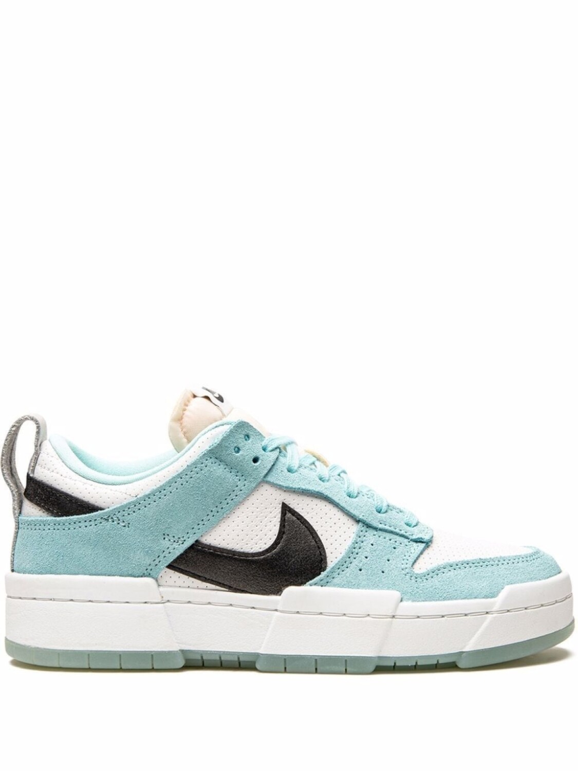 

Кроссовки Nike Dunk Low Disrupt, белый/голубой/черный