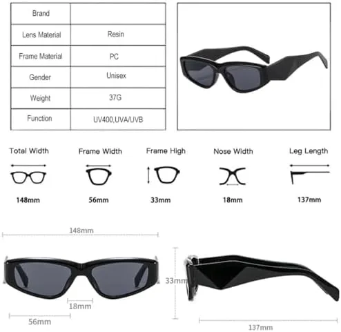 

Ретро-очки необычной формы «кошачий глаз» для женщин, модные солнцезащитные очки UV400 для мужчин, солнцезащитные очки с леопардовым принтом MTZJH, Black Grey