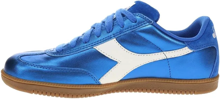 Мужские кроссовки Diadora с металлическими шнурками - повседневные - синие, синий — фото 3