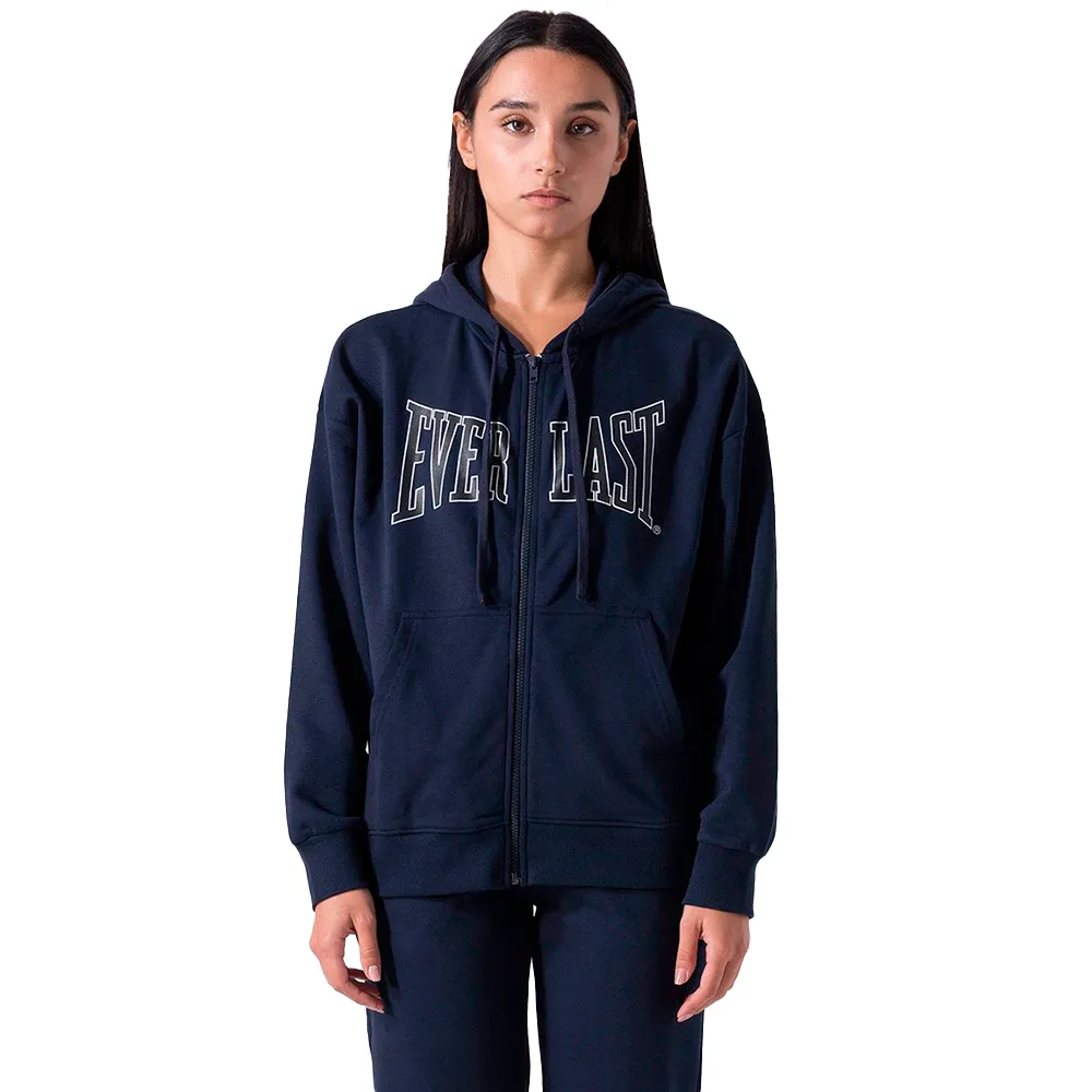 

Толстовка Everlast Logo full zip, синий