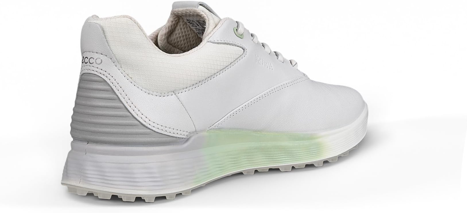 Кроссовки ECCO Golf S-Three GORE-TEX Waterproof, цвет White/Matcha — фото 4