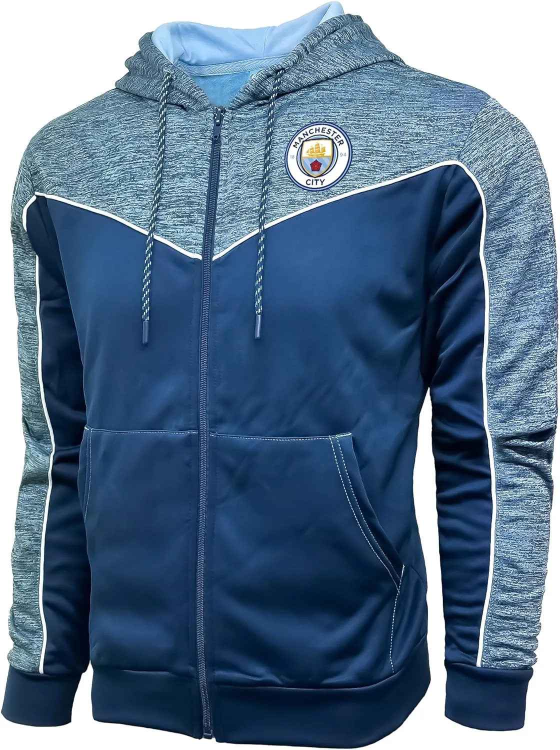 

Толстовка Manchester City с капюшоном и молнией Icon Sports