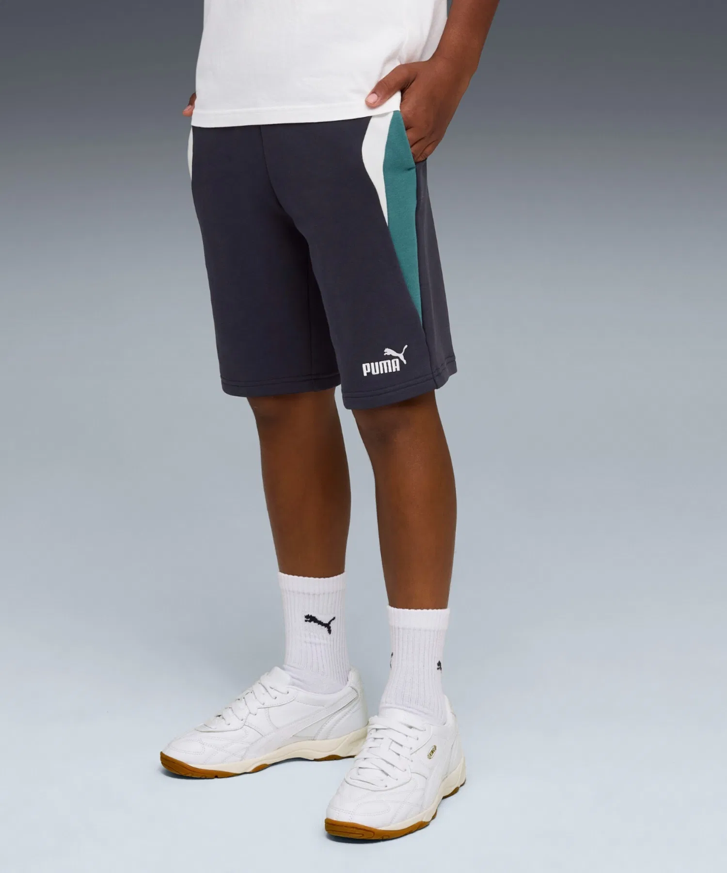 Детские шорты PUMA ESS BLOCK Shorts