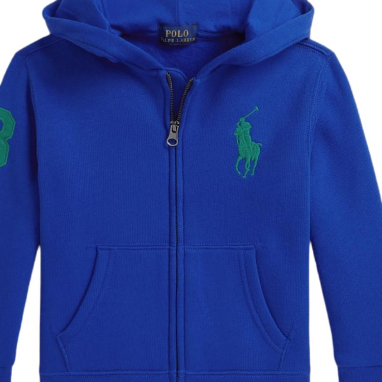 Свитшот Kids' Polo Ralph Lauren, синий — фото 4