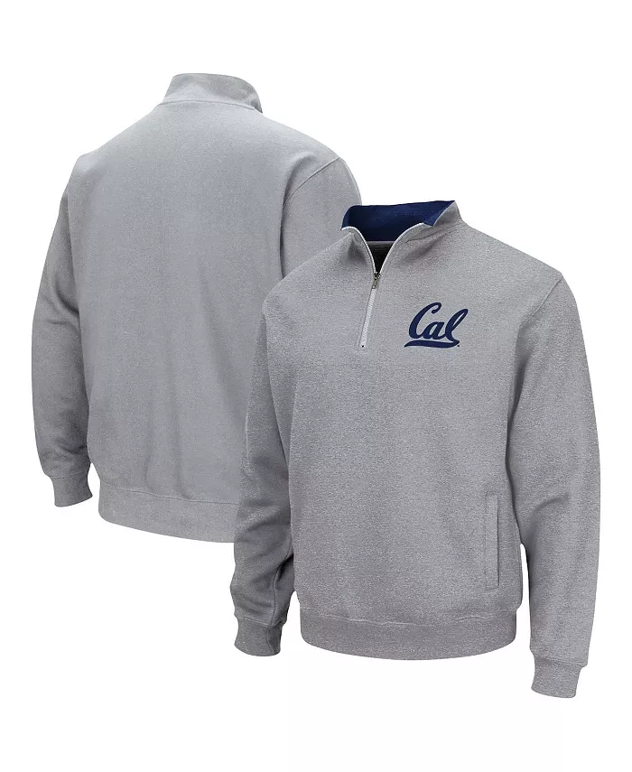 

Толстовка Men's Cal Bears Tortugas Logo Quarter-Zip Jacket Colosseum, серый