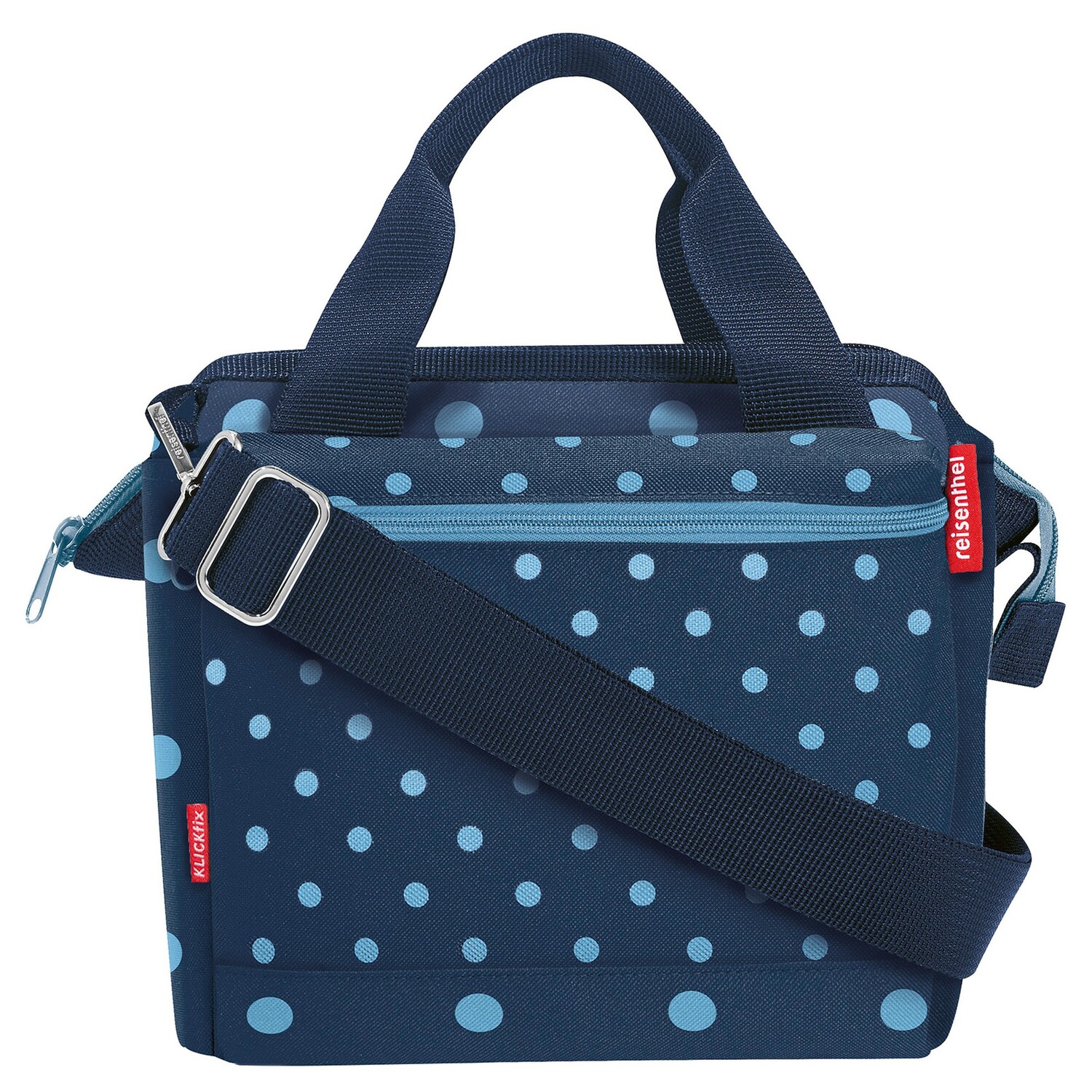 

Сумка через плечо KLICKfix reisenthel Roomy 4 Lenkertasche 24 cm, цвет mixed dots blue