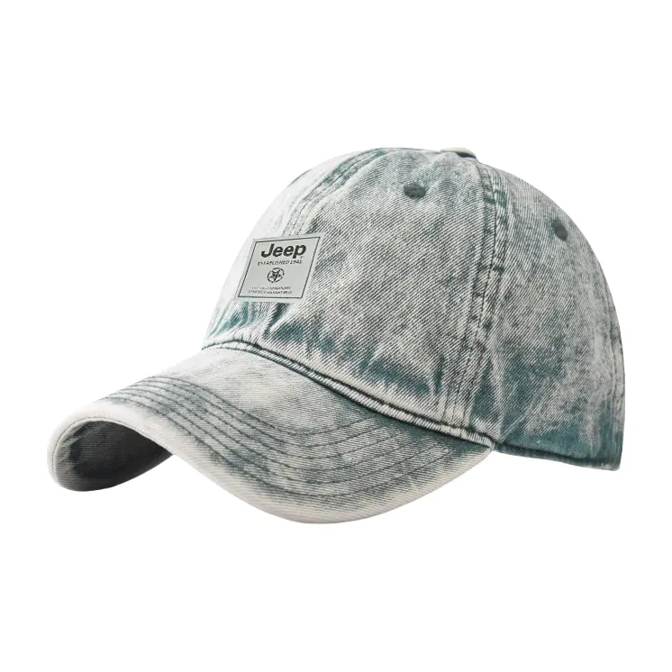 

Хлопковая бейсболка Unisex Jeep, зеленый denim