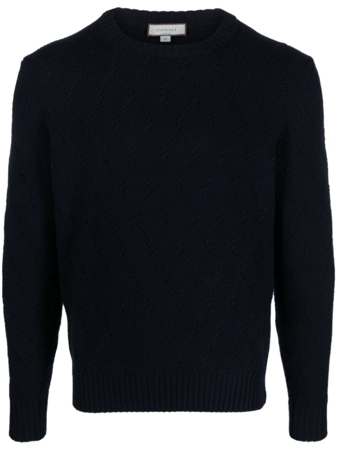 

Canali джемпер из шерсти мериноса, синий