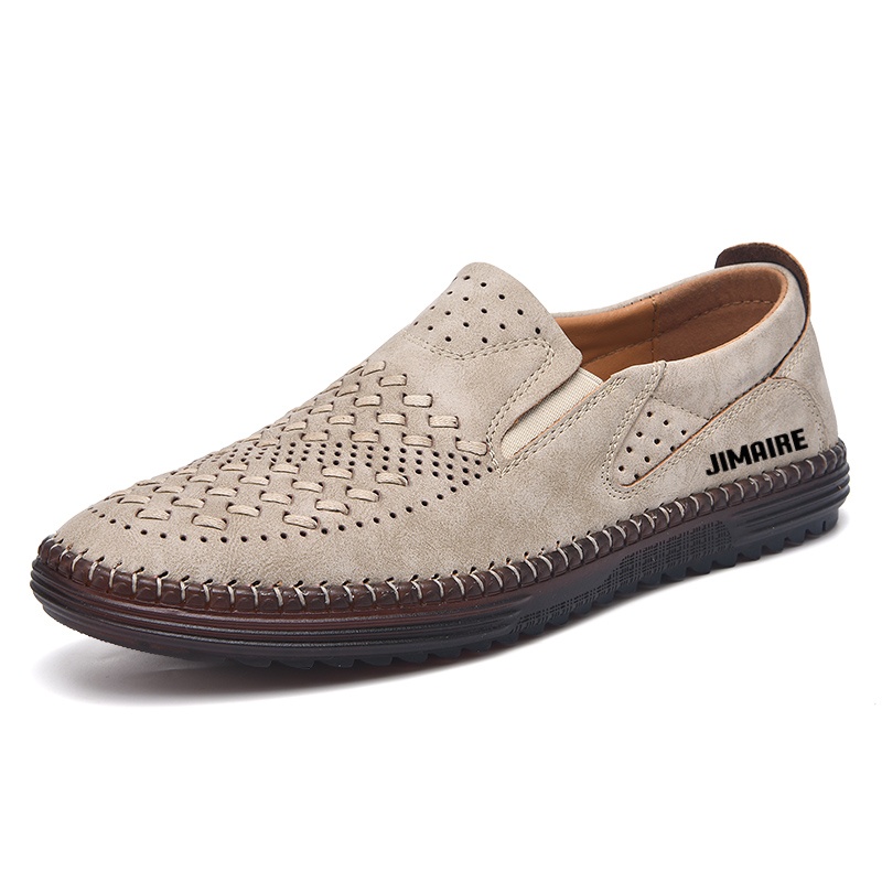 

King Jinmai Мужские повседневные кеды Low Top бежевые, цвет Beige