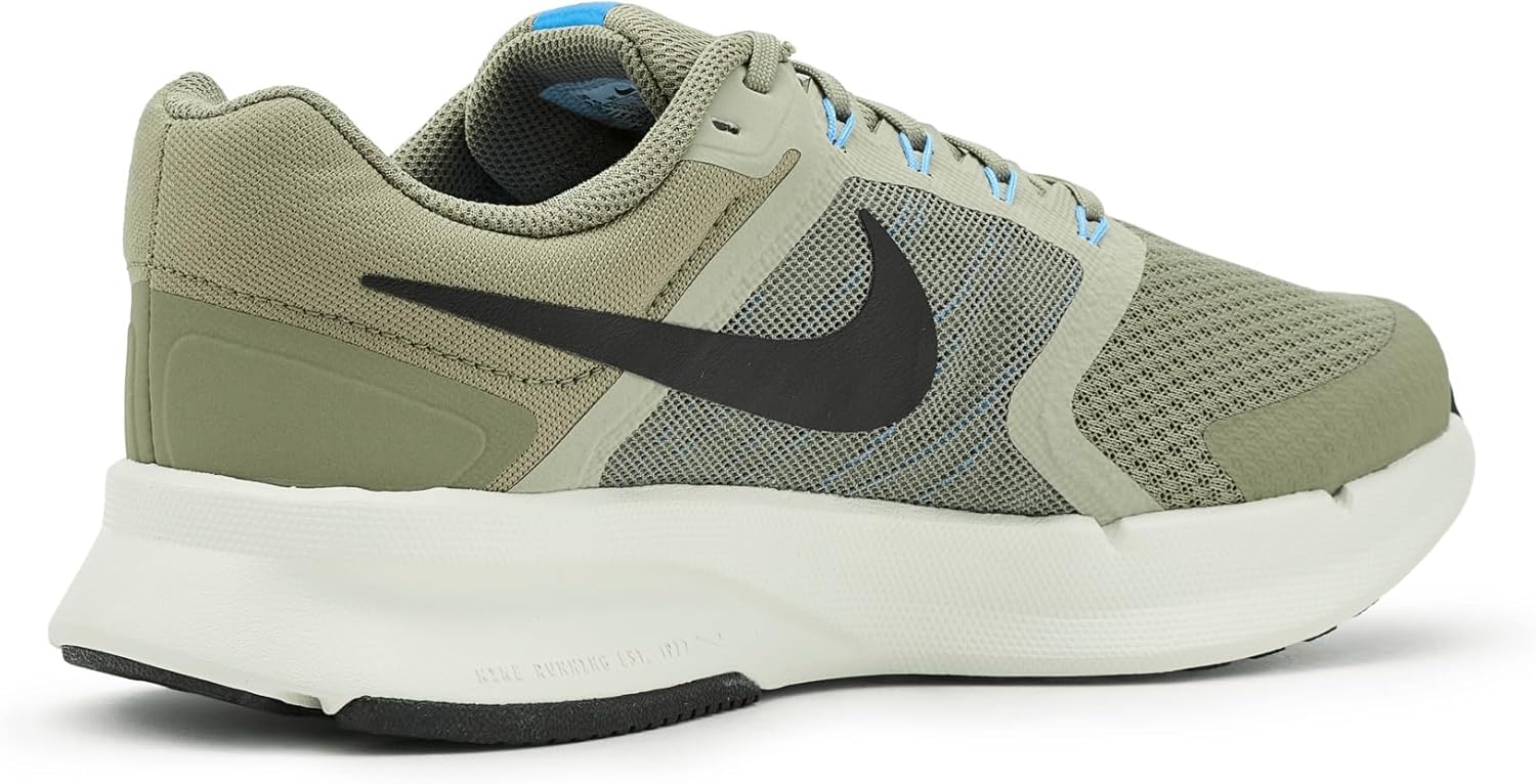 Мужские кроссовки для бега по шоссе Nike Run Swift 3, черный/серебряный — фото 3