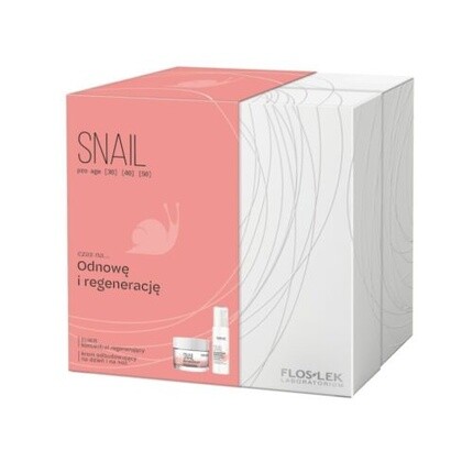 

Подарочный набор Snail Elixir 30мл Дневной и ночной крем 50мл, Floslek