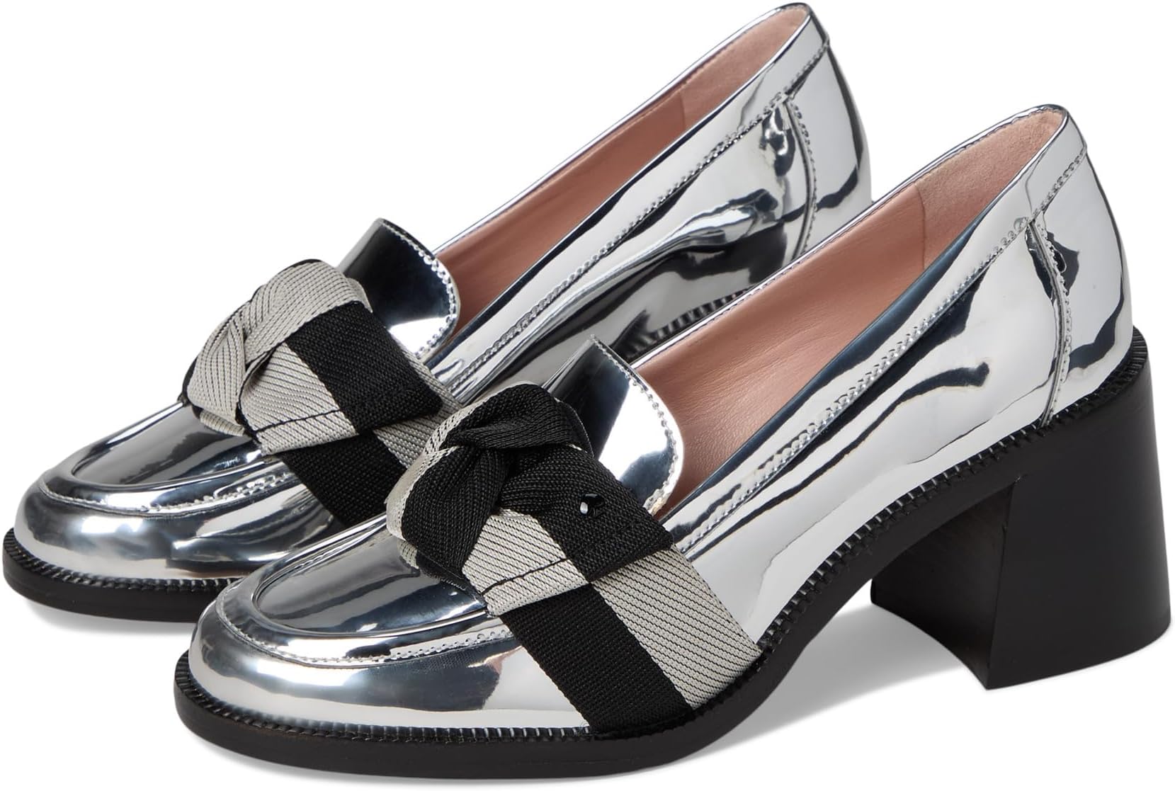 Лоферы Kate Spade New York Leandra Heel, серебряный