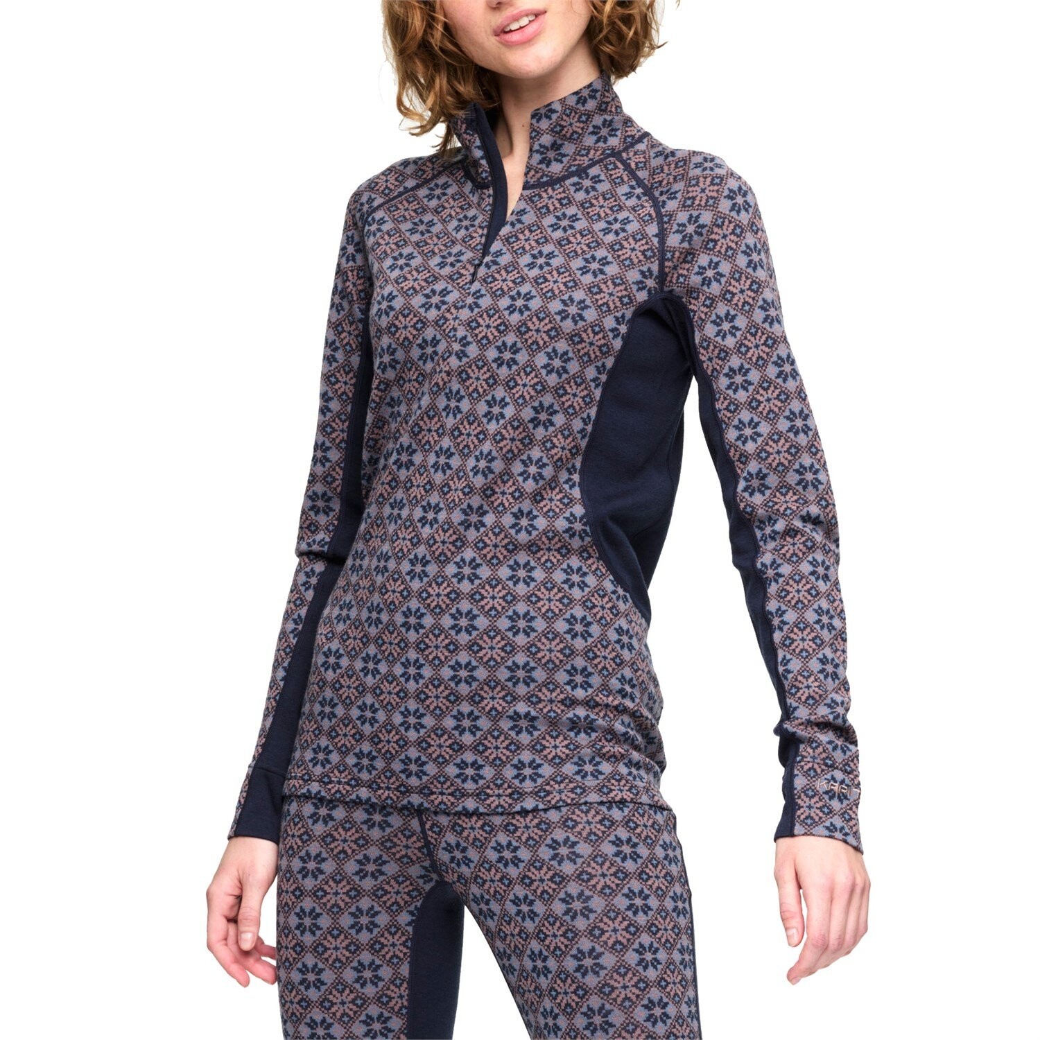 

Топ Kari Traa Rose Light Half Zip, цвет Royal