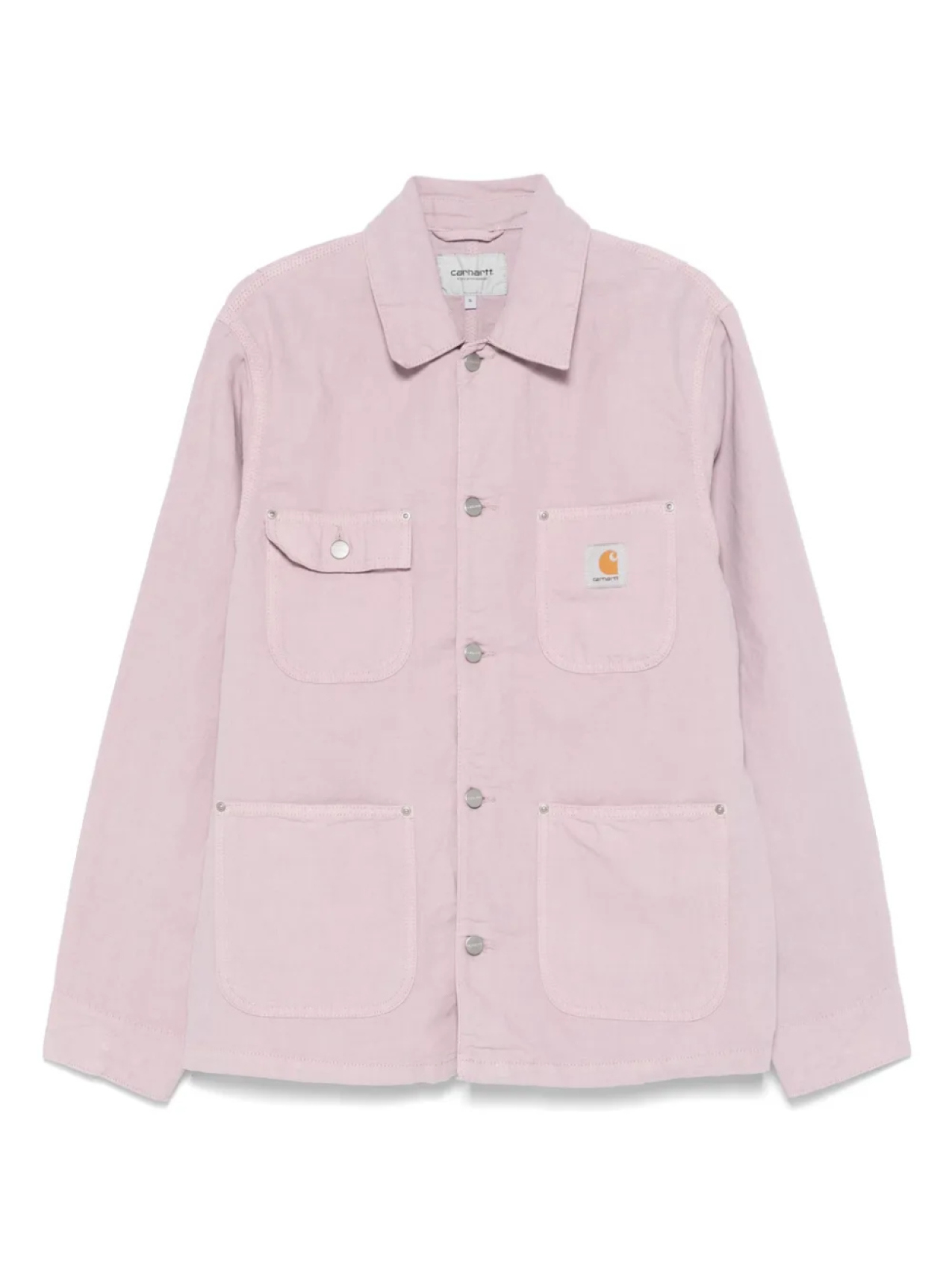 

Джинсовая куртка с нашивкой-логотипом Carhartt WIP, розовый