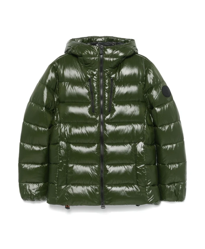 

Зеленая стеганая куртка для мужчин Save The Duck, зеленый