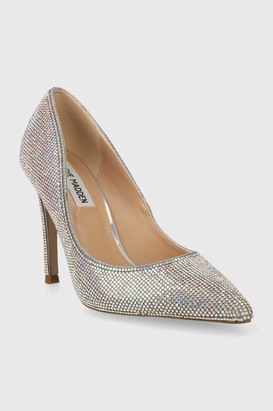 Туфли Evelyn-R на шпильке Steve Madden, серебро — фото 2