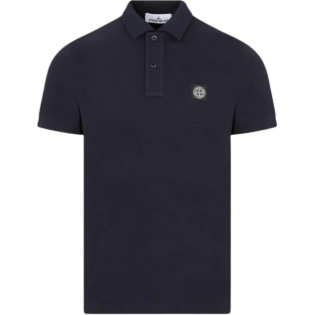 Поло из пике с нашивкой Compass-badge STONE ISLAND, Marine Blue