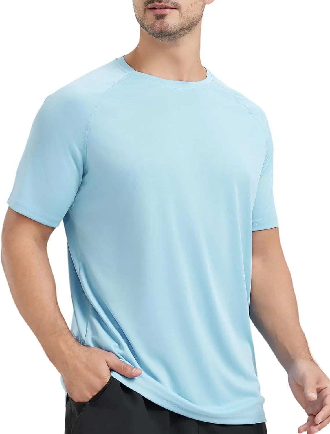 

Мужская футболка для плавания с защитой UPF 50+ и быстрой сушкой Upocool