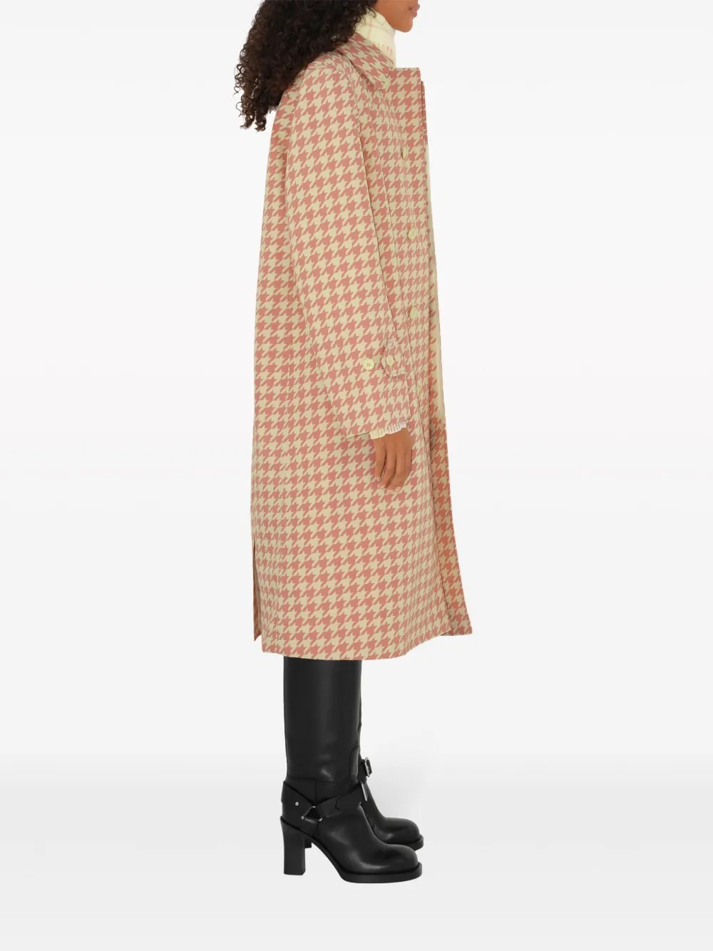 Пальто BURBERRY, женское, розовый — фото 3