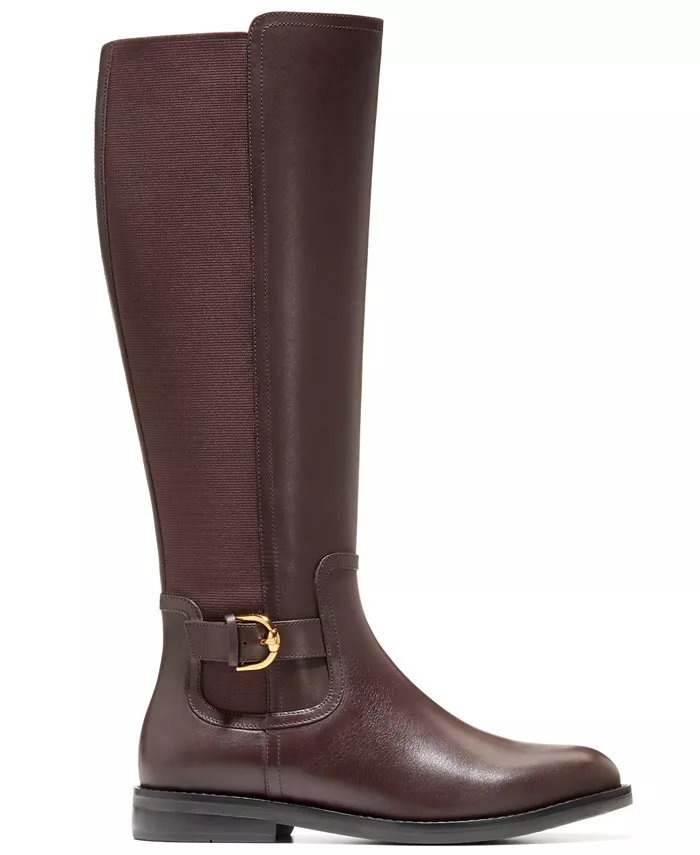 Женские сапоги-челси Celestina на квадратном каблуке Cole Haan, коричневый — фото 2