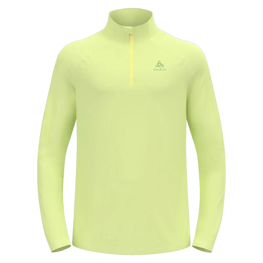 

Флис Odlo Essential Ceramiwarm half zip, желтый