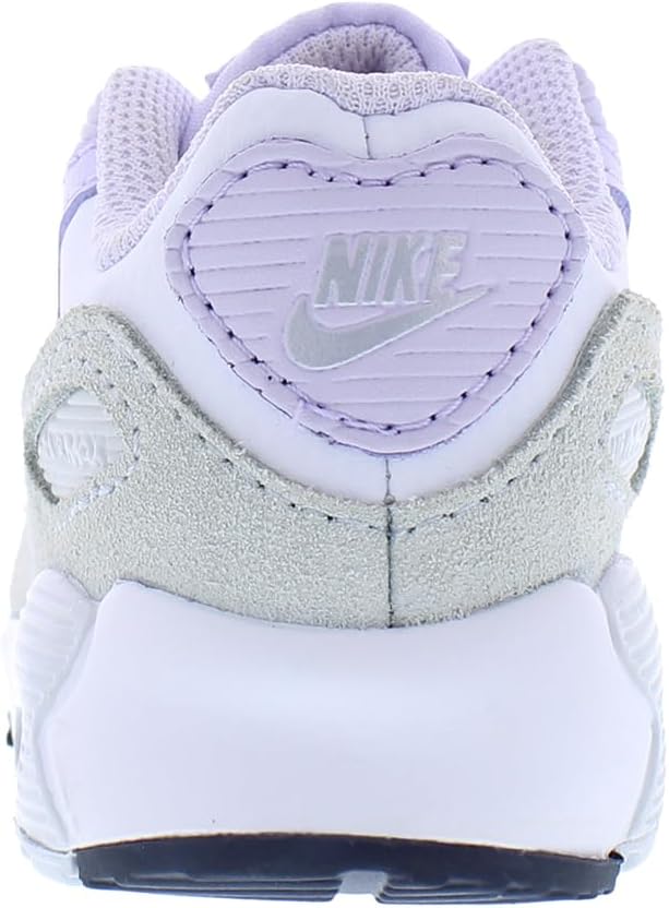 Кроссовки Nike Air Max 90 LTR для мальчиков, белый/фиолетовый — фото 3