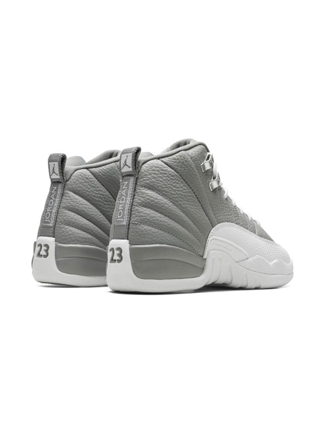 Jordan Kids кроссовки Air Jordan 12 Retro, серый — фото 3