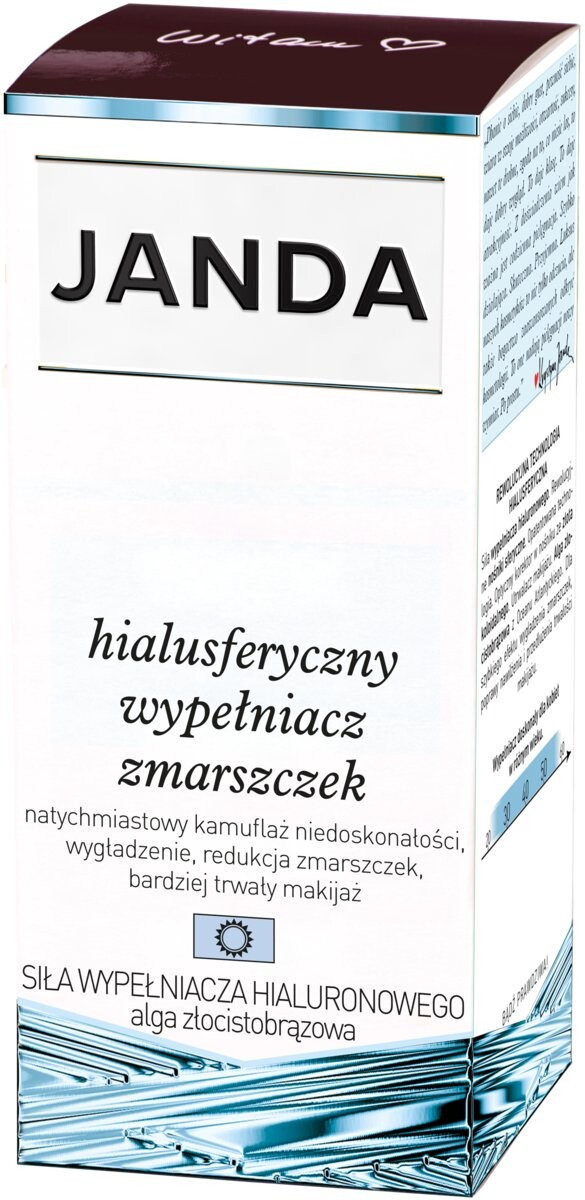 

Janda, Hyaluronic Filler Power, гиалусферический крем-заполнитель морщин – золотисто-коричневые водоросли, 50 мл