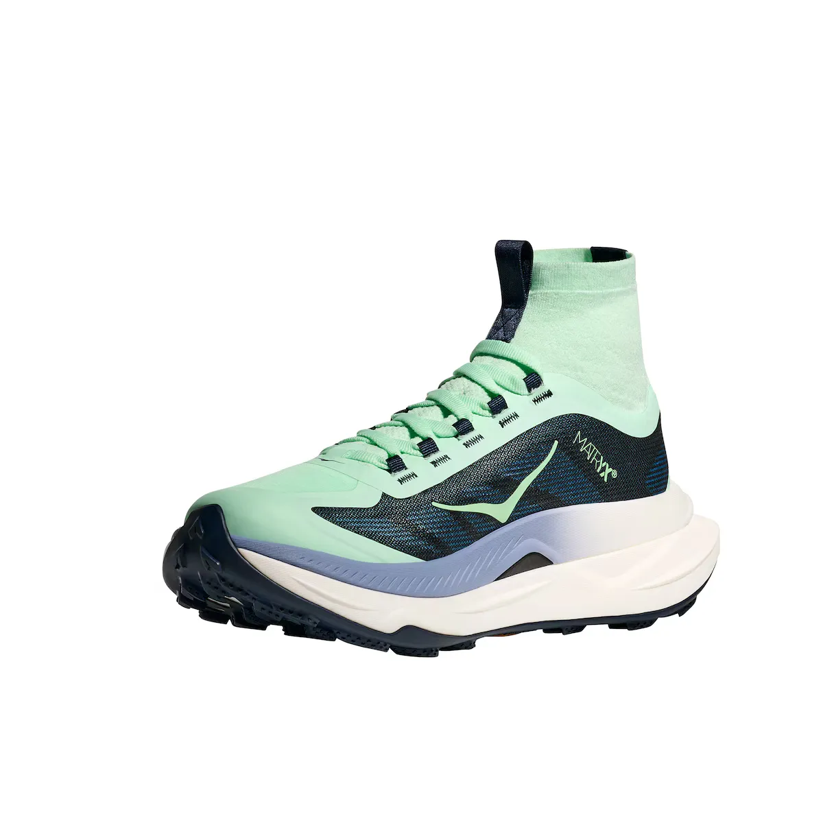 Кроссовки Hoka TECTON X 3 женские для бега по пересеченной местности, мятный зеленый — фото 3