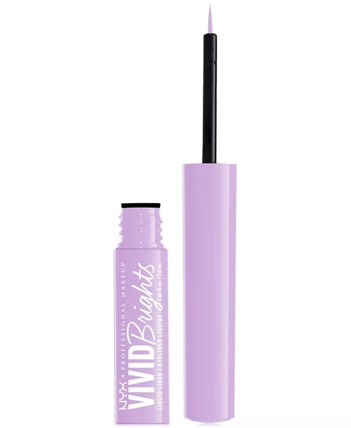 

Жидкая подводка Vivid Brights Nyx Professional Makeup, цвет Lilac Link