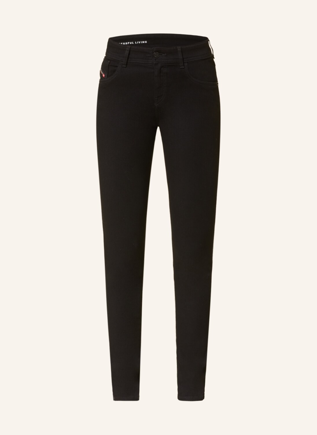 

Джинсы DIESEL Skinny 2017 SLANDY, черный