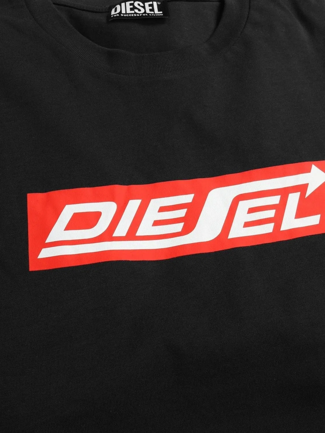 Футболка Diesel T-Just 250115 черного цвета — фото 2